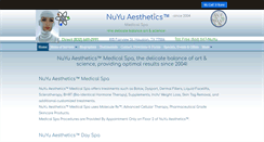 Desktop Screenshot of nuyuspa.com